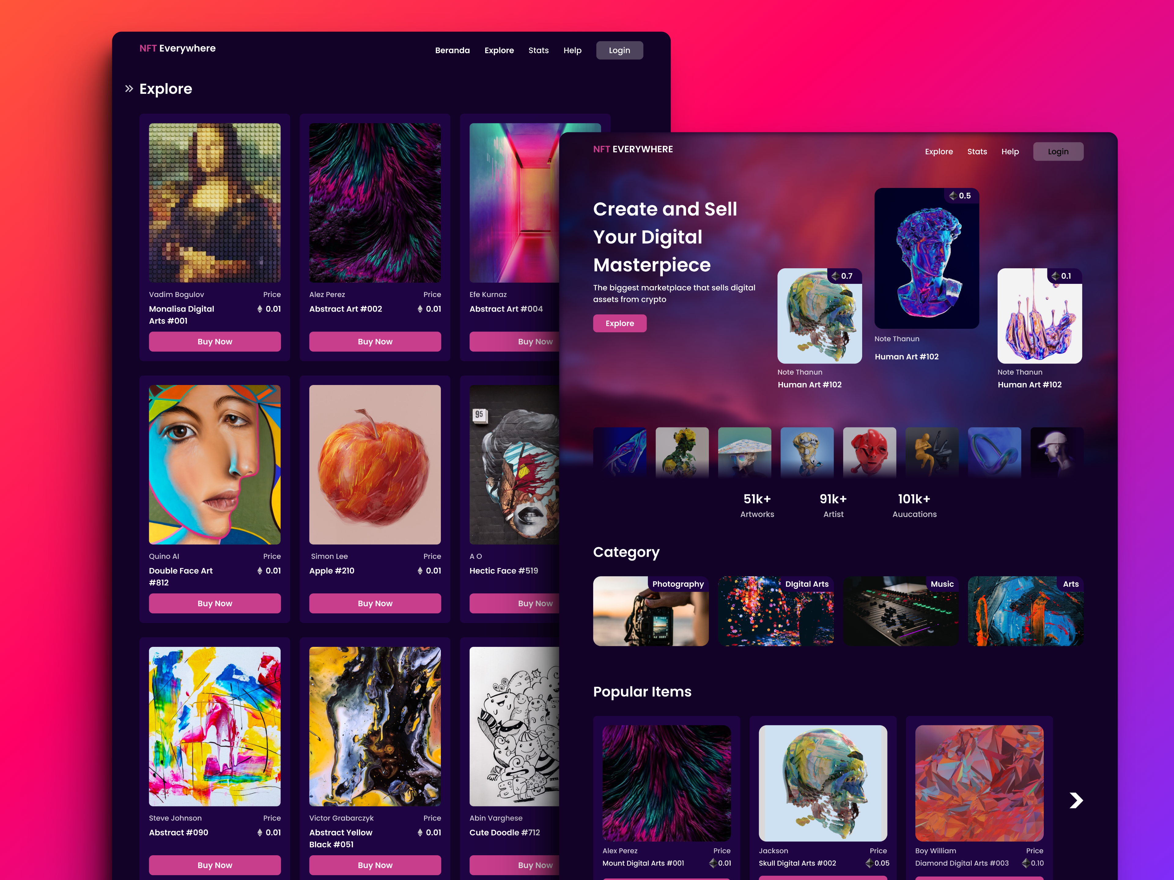 Design Web NFT