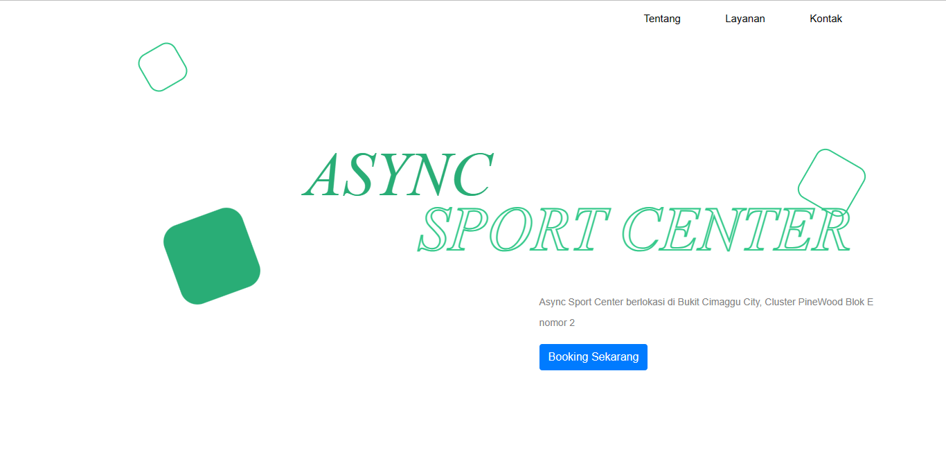 Website Booking Lapangan