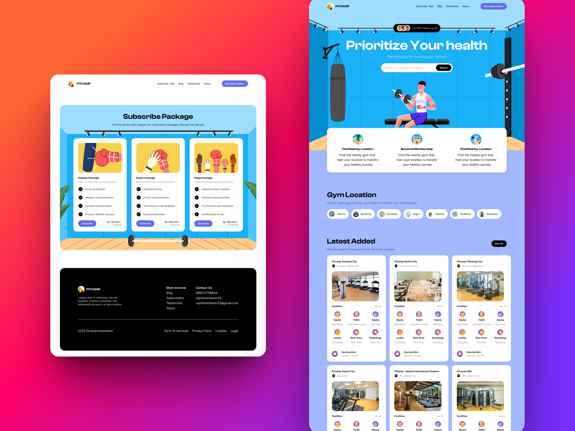 Design Website GYM