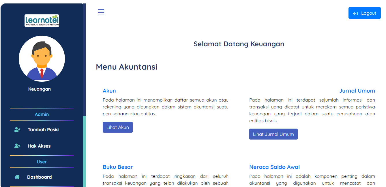 web Keuangan