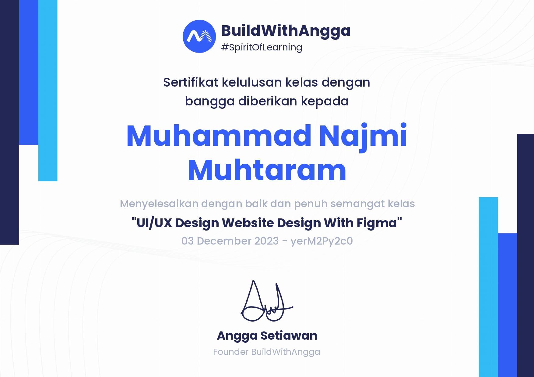 Sertifikat UIUX